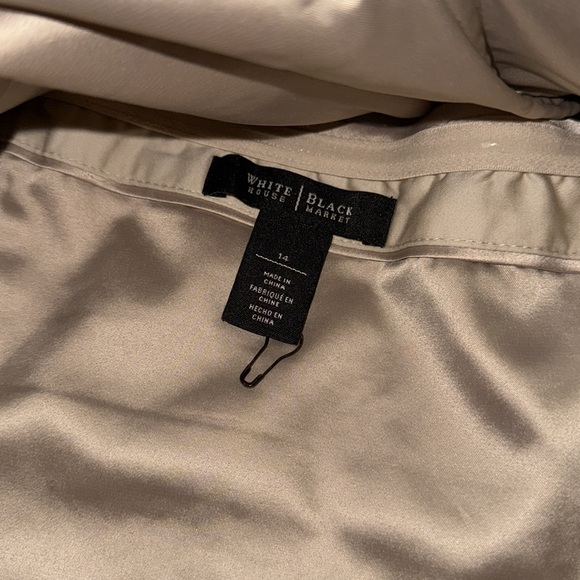 White House | Black Market NWT Ombre Mixed Metallic Sequin Bustier Size14 - Picture 4 of 4